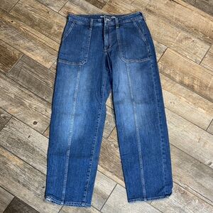 Old Navy Relaxed-Fit Dark Blue Utility Jeans